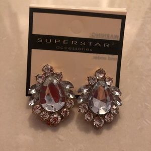 Rhinestone earrings